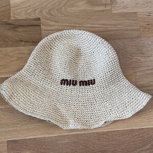 Miu Miu Crochet Hat